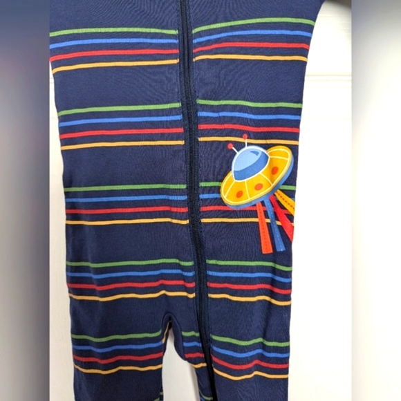 Little Me Baby (Size 12 Months) One Piece Space Sleepers/Pyjamas/Feeties - Picture 3 of 10